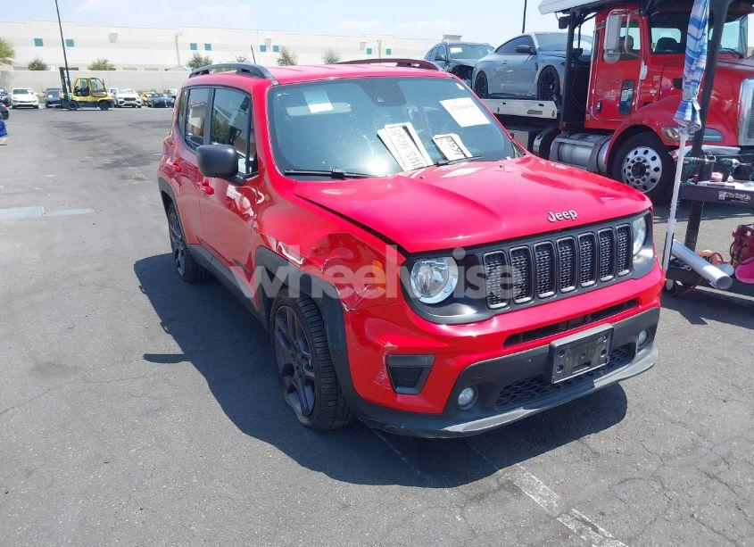 2021 Jeep Renegade LATITUDE FWD (VIN ZACNJCBB4MPM32798) main photo