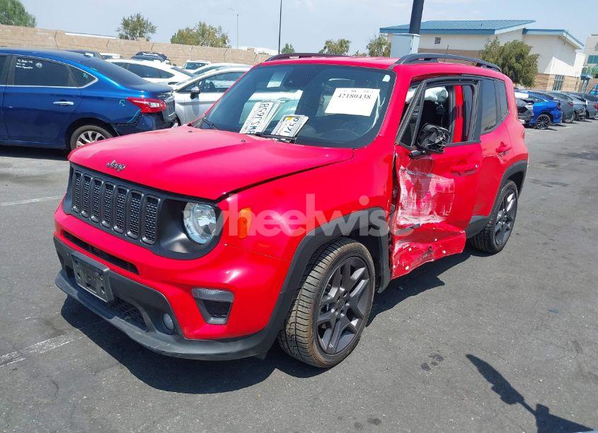 Photo 2 of 2021 Jeep Renegade LATITUDE FWD (VIN ZACNJCBB4MPM32798)