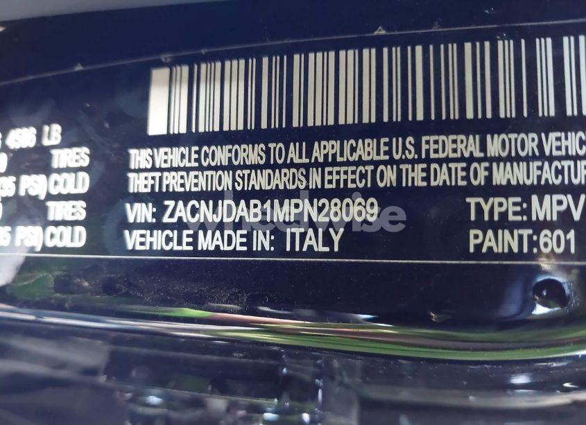 Photo 9 of 2021 Jeep Renegade JEEPSTER 4X4 (VIN ZACNJDAB1MPN28069)