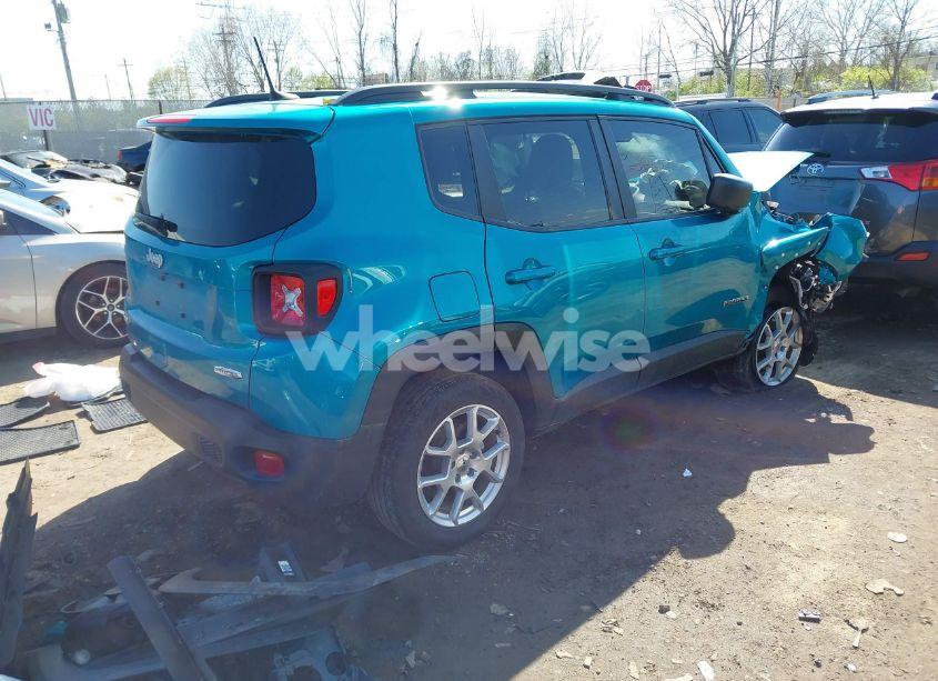 Photo 4 of 2022 Jeep Renegade LATITUDE 4X4 (VIN ZACNJDB16NPN85990)