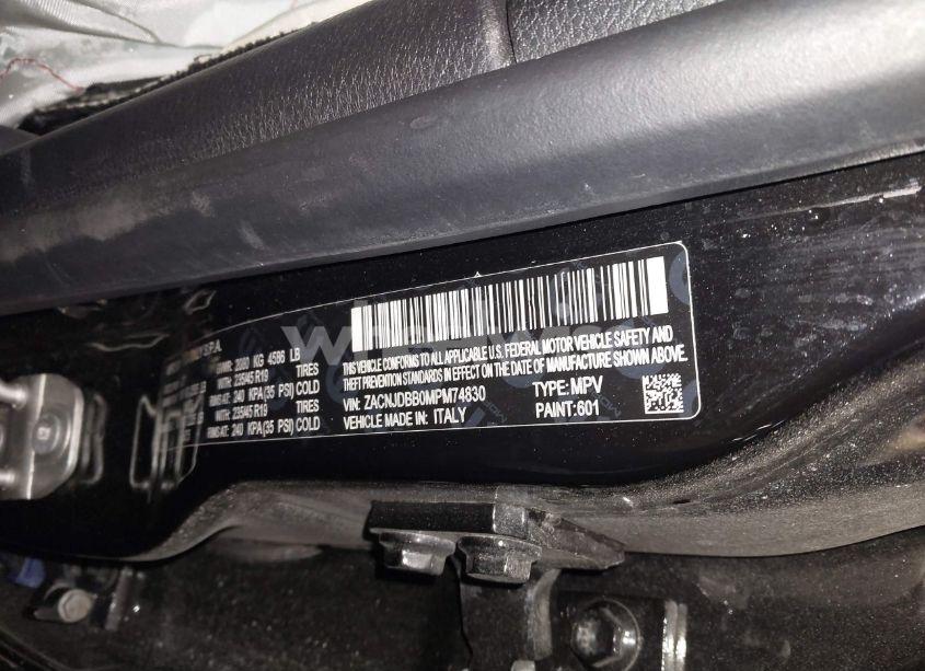 Photo 9 of 2021 Jeep Renegade 80TH ANNIVERSARY 4X4 (VIN ZACNJDBB0MPM74830)