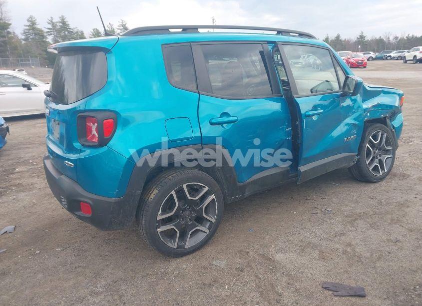 Photo 4 of 2021 Jeep Renegade LATITUDE 4X4 (VIN ZACNJDBB2MPM72609)