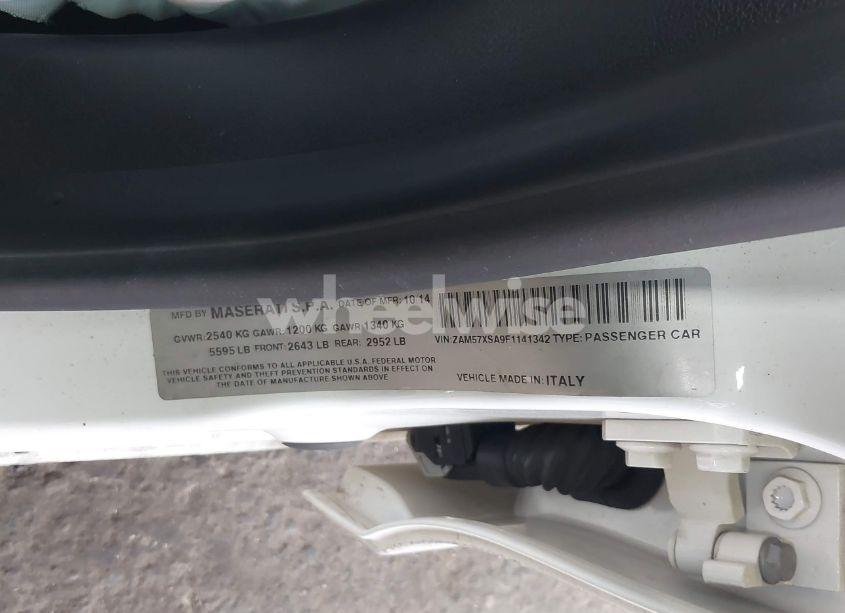 Photo 9 of 2015 Maserati Ghibli N/A (VIN ZAM57XSA9F1141342)