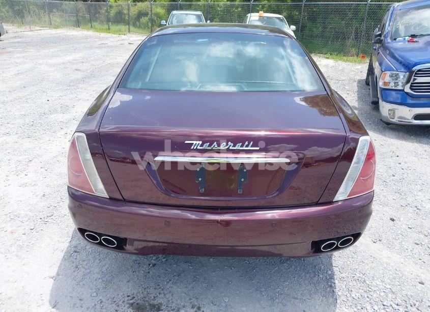 Photo 16 of 2007 Maserati Quattroporte BASE AUTOMATIC/EXECUTIVE GT AUTOMATIC/SPORT GT AUTOMATIC (VIN ZAMFE39A670031803)