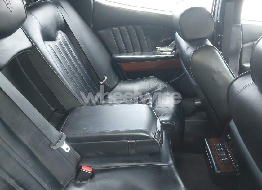 Photo 8 of 2007 Maserati Quattroporte BASE AUTOMATIC/EXECUTIVE GT AUTOMATIC/SPORT GT AUTOMATIC (VIN ZAMFE39A670031803)