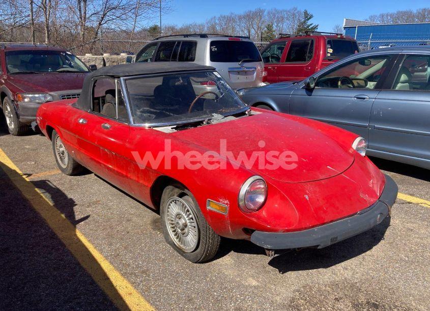 1981 Alfa Romeo VELOCE SPIDER (VIN ZARBA5410B1012836) main photo