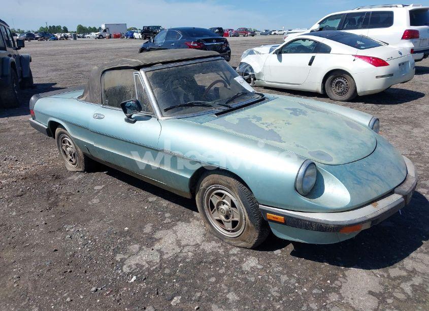 1983 Alfa Romeo VELOCE SPIDER (VIN ZARBA5411D1016042) main photo
