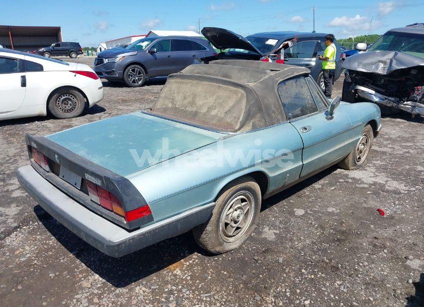 Photo 4 of 1983 Alfa Romeo VELOCE SPIDER (VIN ZARBA5411D1016042)