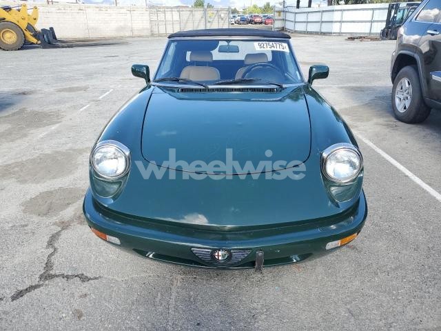 Photo 5 of 1992 ALFA ROMEO SPIDER VELOCE (VIN ZARBB32NXN7000086)