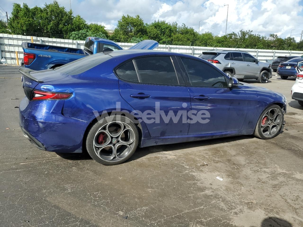 Photo 3 of 2020 ALFA ROMEO GIULIA TI (VIN ZARFAMBN0L7630562)