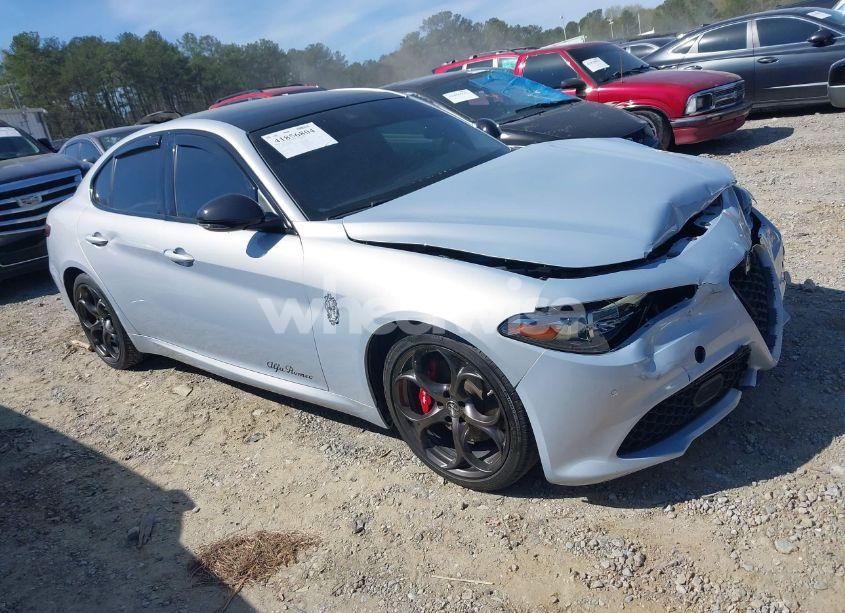 2021 Alfa Romeo GIULIA TI SPORT RWD (VIN ZARFAMBN1M7641345) main photo