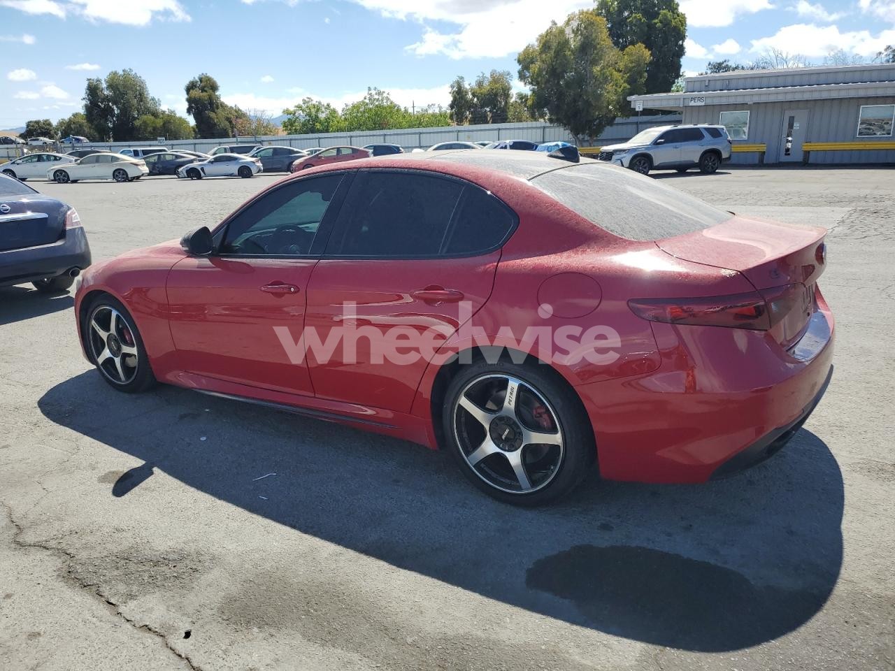 Photo 2 of 2021 ALFA ROMEO GIULIA TI (VIN ZARFAMBN3M7639936)