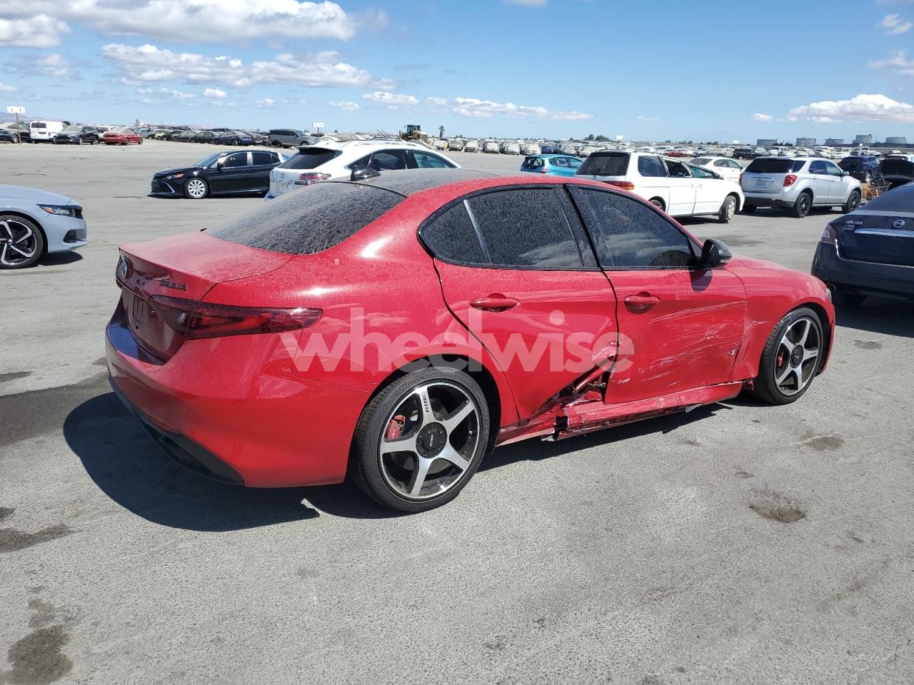 Photo 3 of 2021 ALFA ROMEO GIULIA TI (VIN ZARFAMBN3M7639936)