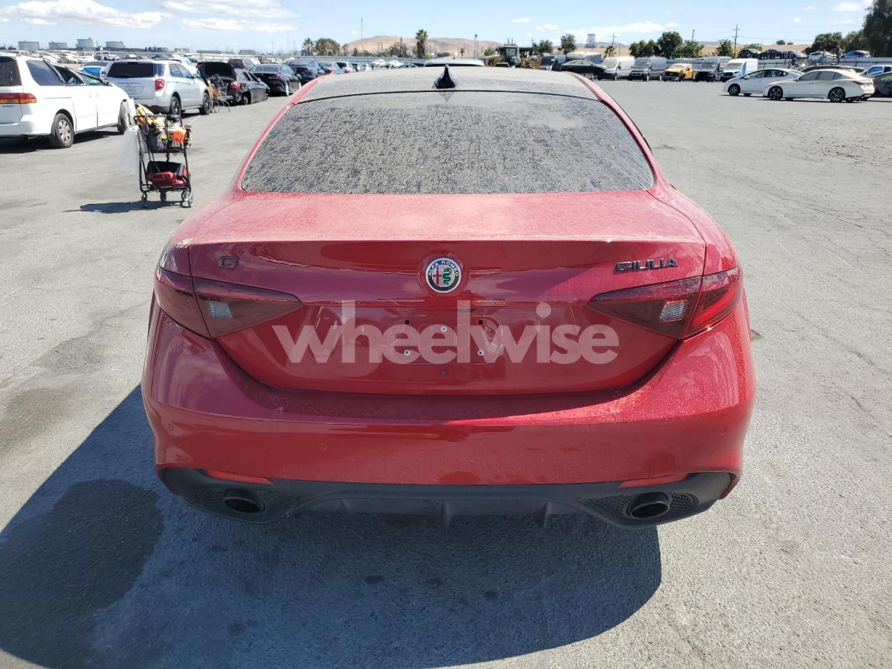 Photo 6 of 2021 ALFA ROMEO GIULIA TI (VIN ZARFAMBN3M7639936)