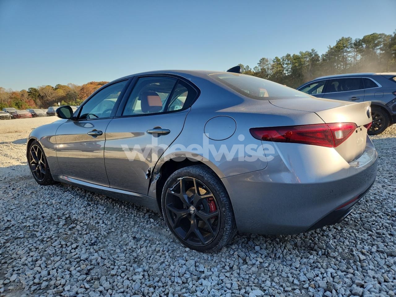 Photo 2 of 2021 ALFA ROMEO GIULIA TI (VIN ZARFAMBN6M7644161)