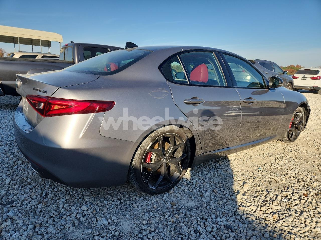 Photo 3 of 2021 ALFA ROMEO GIULIA TI (VIN ZARFAMBN6M7644161)