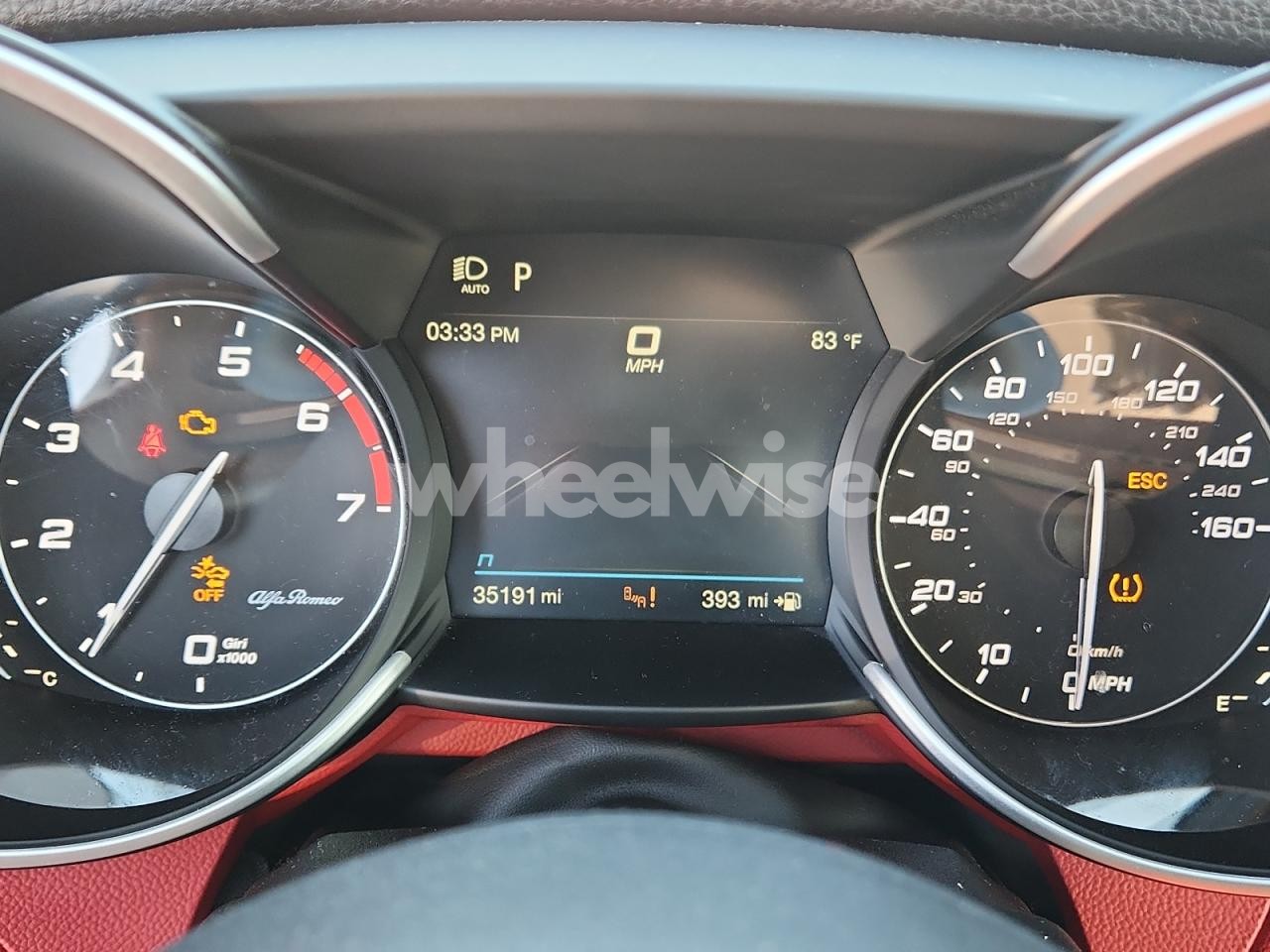 Photo 9 of 2021 ALFA ROMEO GIULIA TI (VIN ZARFAMBN6M7644161)