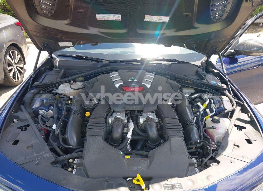 Photo 10 of 2020 Alfa Romeo GIULIA QUADRIFOGLIO RWD (VIN ZARFAMEV7L7632532)