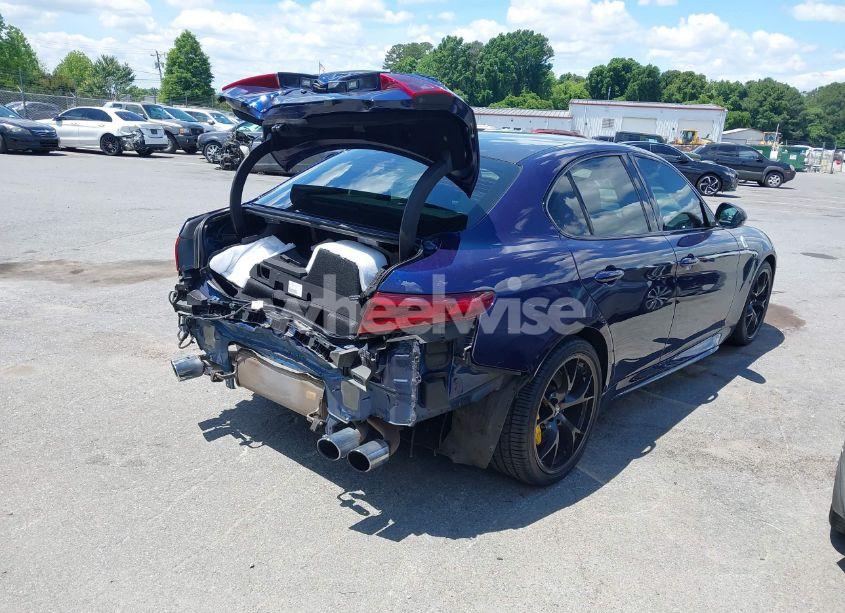 Photo 4 of 2020 Alfa Romeo GIULIA QUADRIFOGLIO RWD (VIN ZARFAMEV7L7632532)