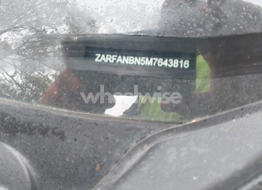 Photo 17 of 2021 Alfa Romeo GIULIA TI AWD (VIN ZARFANBN5M7643816)