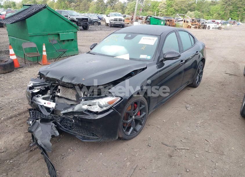 Photo 2 of 2021 Alfa Romeo GIULIA TI AWD (VIN ZARFANBN5M7643816)