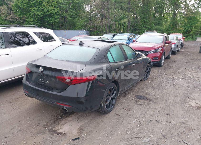 Photo 4 of 2021 Alfa Romeo GIULIA TI AWD (VIN ZARFANBN5M7643816)