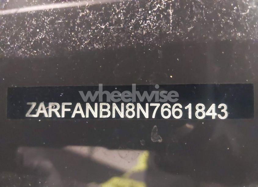 Photo 17 of 2022 Alfa Romeo GIULIA TI AWD (VIN ZARFANBN8N7661843)