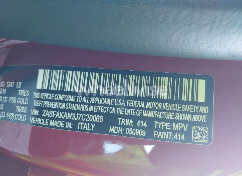 Photo 9 of 2018 Alfa Romeo STELVIO AWD (VIN ZASFAKAN3J7C20066)