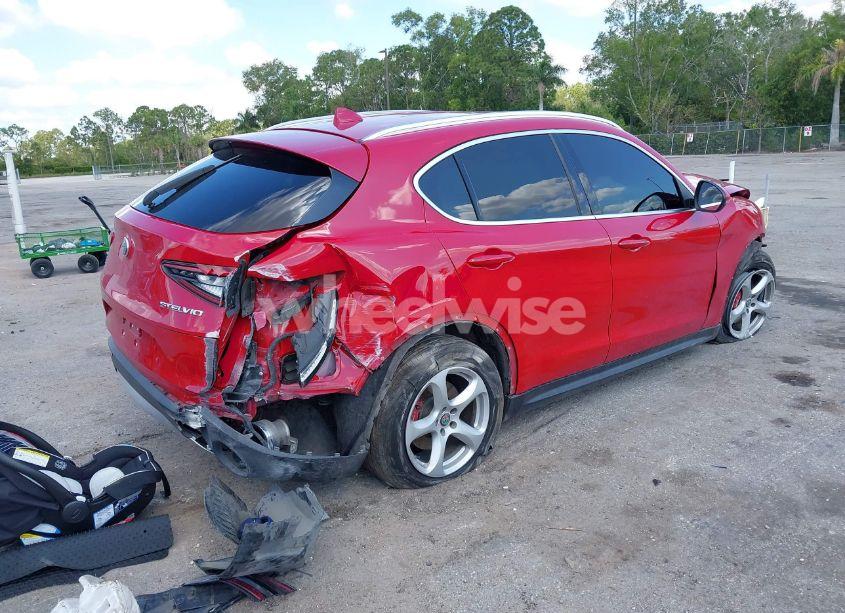 Photo 4 of 2018 Alfa Romeo STELVIO AWD (VIN ZASFAKAN8J7B82205)