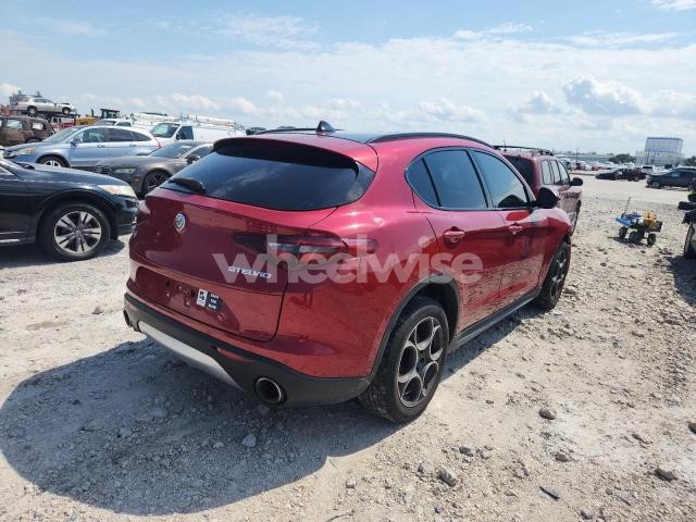 Photo 2 of 2018 ALFA ROMEO STELVIO TI SPORT (VIN ZASFAKNN4J7B76895)