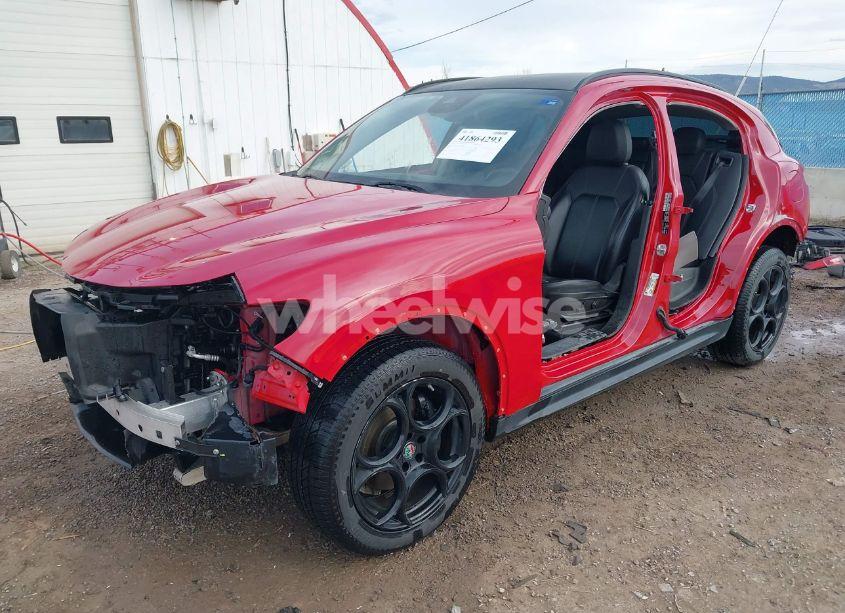 Photo 2 of 2018 Alfa Romeo STELVIO SPORT AWD (VIN ZASFAKPN5J7B78409)