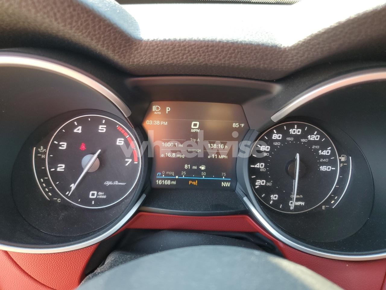 Photo 9 of 2020 ALFA ROMEO STELVIO (VIN ZASPAKAN0L7C91880)