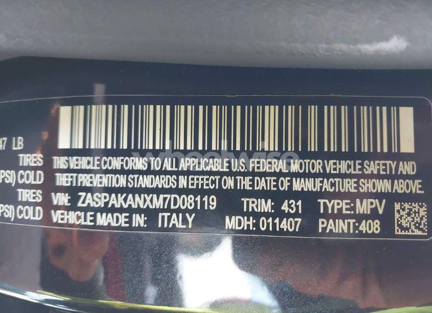 Photo 9 of 2021 Alfa Romeo STELVIO AWD (VIN ZASPAKANXM7D08119)