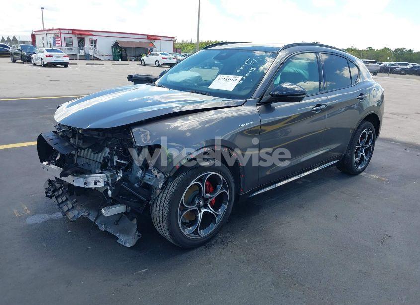 Photo 2 of 2024 Alfa Romeo STELVIO VELOCE AWD (VIN ZASPAKBN1R7D78095)