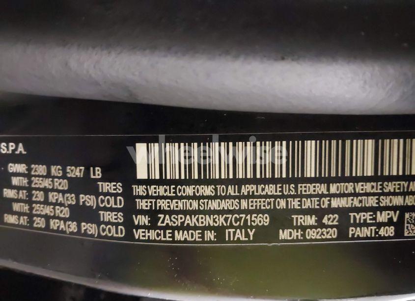 Photo 9 of 2019 Alfa Romeo STELVIO TI SPORT AWD (VIN ZASPAKBN3K7C71569)