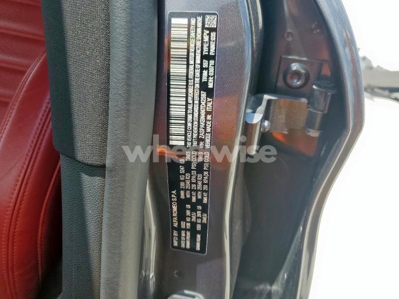 Photo 10 of 2022 ALFA ROMEO STELVIO TI (VIN ZASPAKBN4N7D42587)