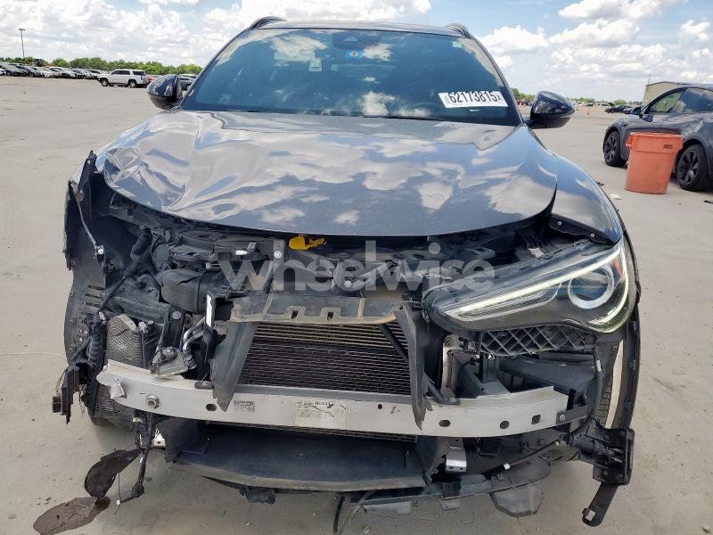 Photo 3 of 2022 ALFA ROMEO STELVIO TI (VIN ZASPAKBN4N7D42587)