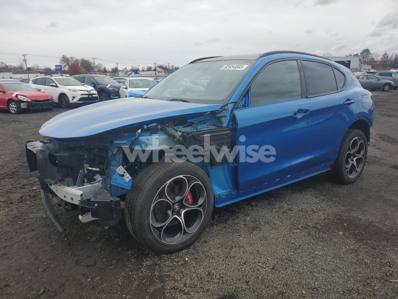 2022 ALFA ROMEO STELVIO TI (VIN ZASPAKBNXN7D31819) main photo