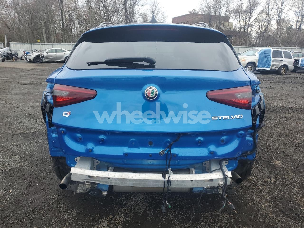 Photo 6 of 2022 ALFA ROMEO STELVIO TI (VIN ZASPAKBNXN7D31819)