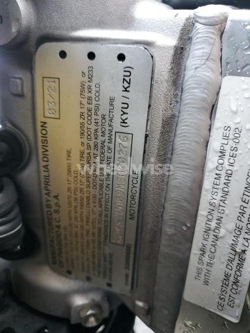 Photo 8 of 2021 APRILIA RSV4 1100 N/A (VIN ZD4KYUA09MS000276)