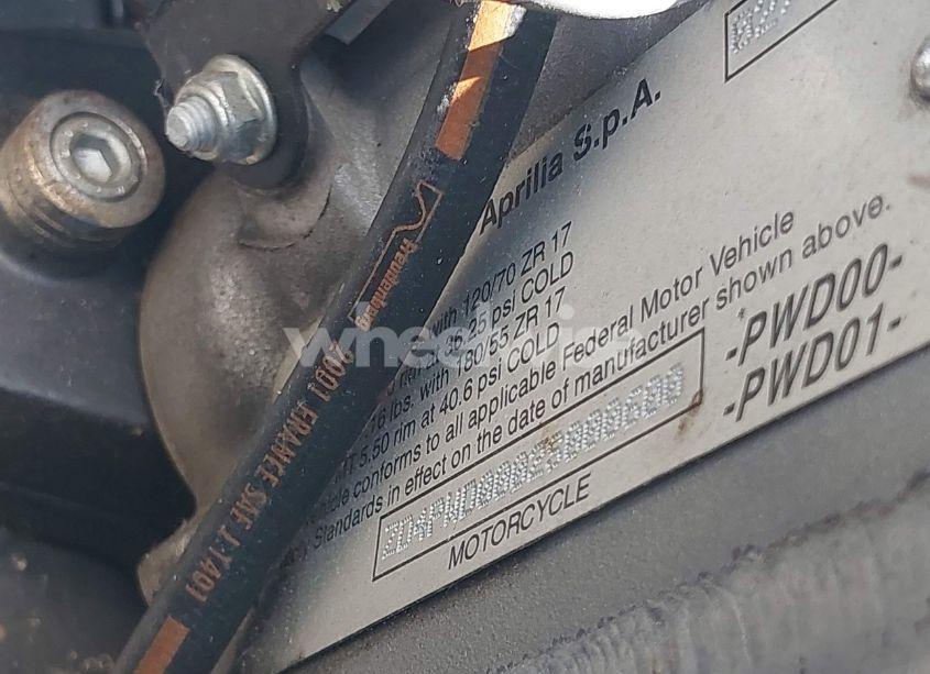 Photo 10 of 2002 Aprilia Rst FUTURA (VIN ZD4PWD0002S000600)