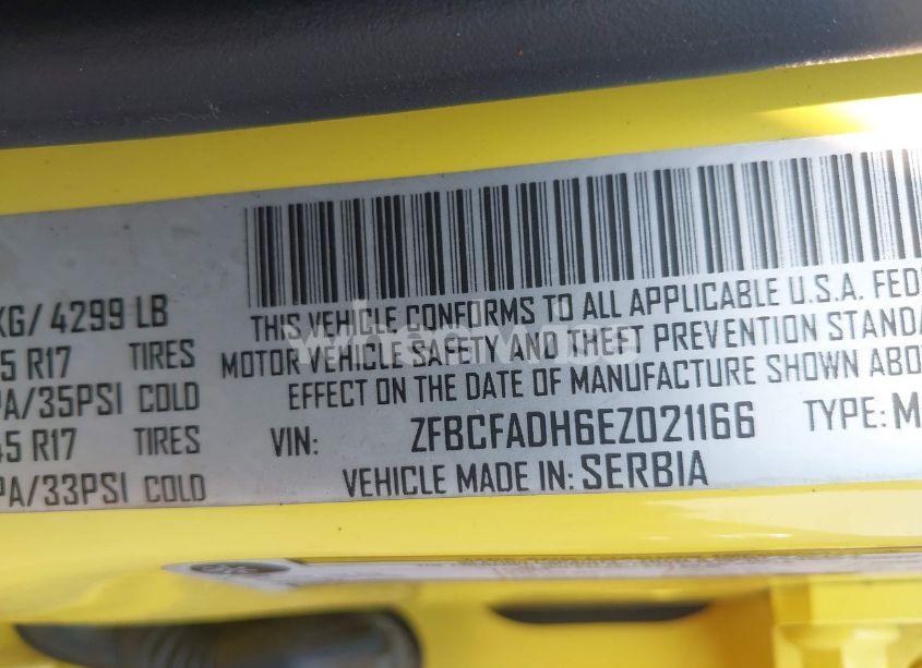 Photo 9 of 2014 Fiat 500l TREKKING (VIN ZFBCFADH6EZ021166)