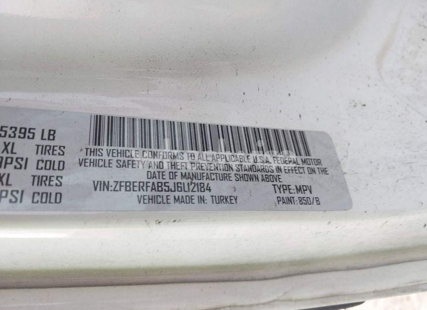 Photo 9 of 2018 Ram Promaster CITY TRADESMAN (VIN ZFBERFAB5J6L12184)