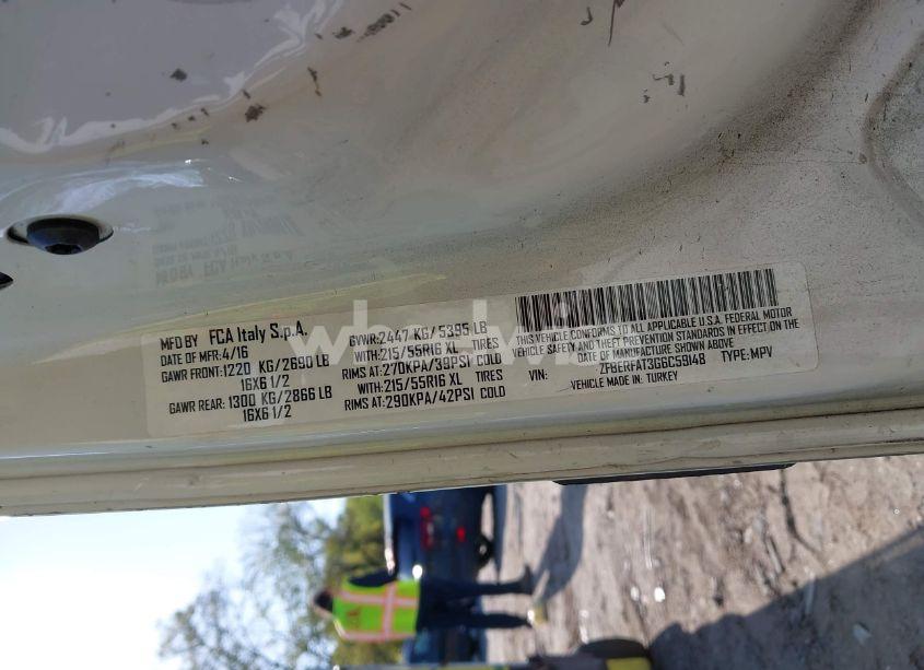 Photo 9 of 2016 Ram Promaster CITY TRADESMAN (VIN ZFBERFAT3G6C59148)