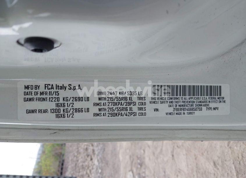 Photo 9 of 2016 Ram Promaster CITY TRADESMAN SLT (VIN ZFBERFBT4G6B50759)