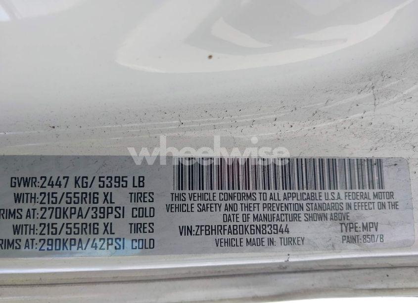 Photo 9 of 2019 Ram Promaster CITY TRADESMAN (VIN ZFBHRFAB0K6N83944)