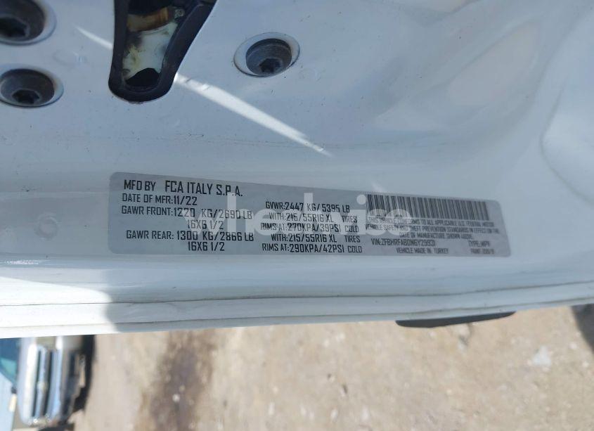 Photo 9 of 2022 Ram Promaster CITY CARGO VAN (VIN ZFBHRFAB0N6Y29931)