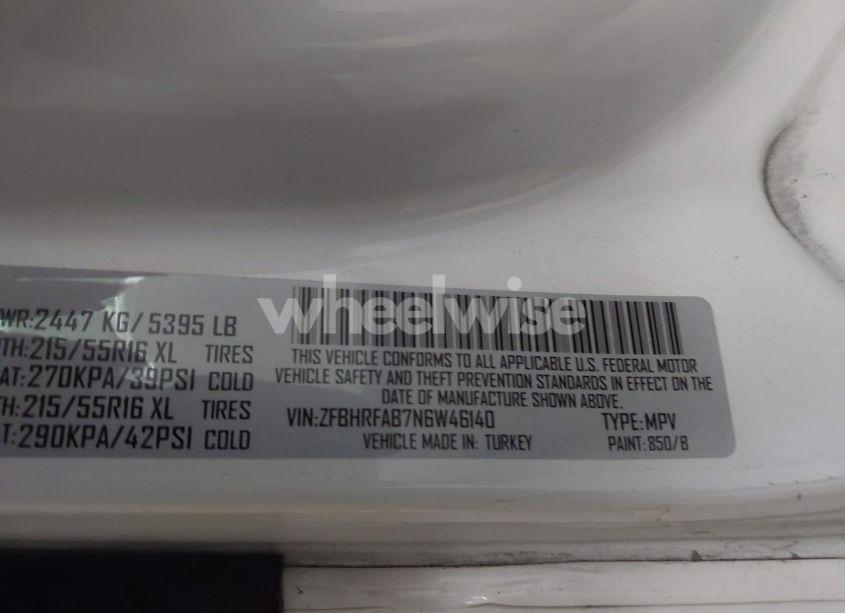 Photo 9 of 2022 Ram Promaster CITY CARGO VAN (VIN ZFBHRFAB7N6W46140)