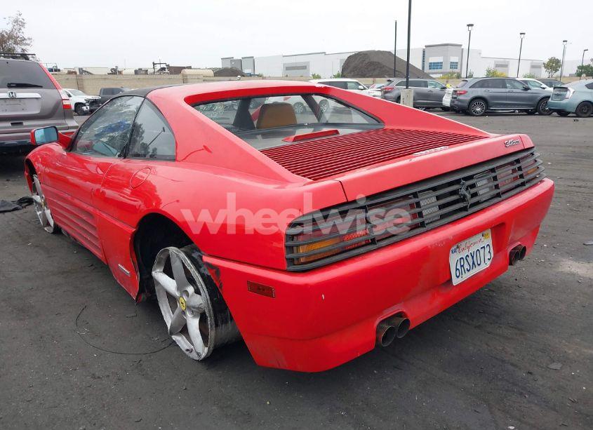Photo 3 of 1992 Ferrari 348 TS (VIN ZFFKA36T0L0087779)