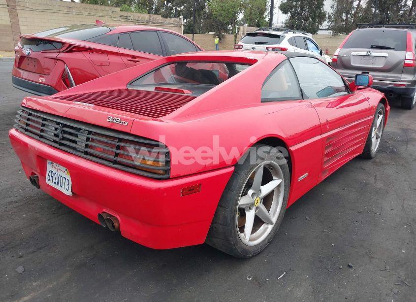 Photo 4 of 1992 Ferrari 348 TS (VIN ZFFKA36T0L0087779)